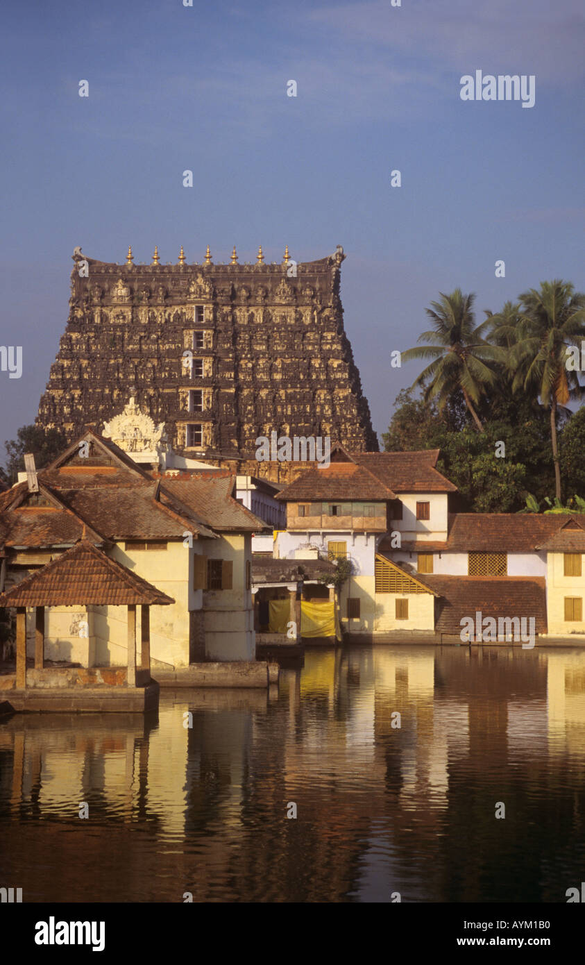 Padmanabhaswamy Temple Architecture Hi-res Stock Photography And Images ...