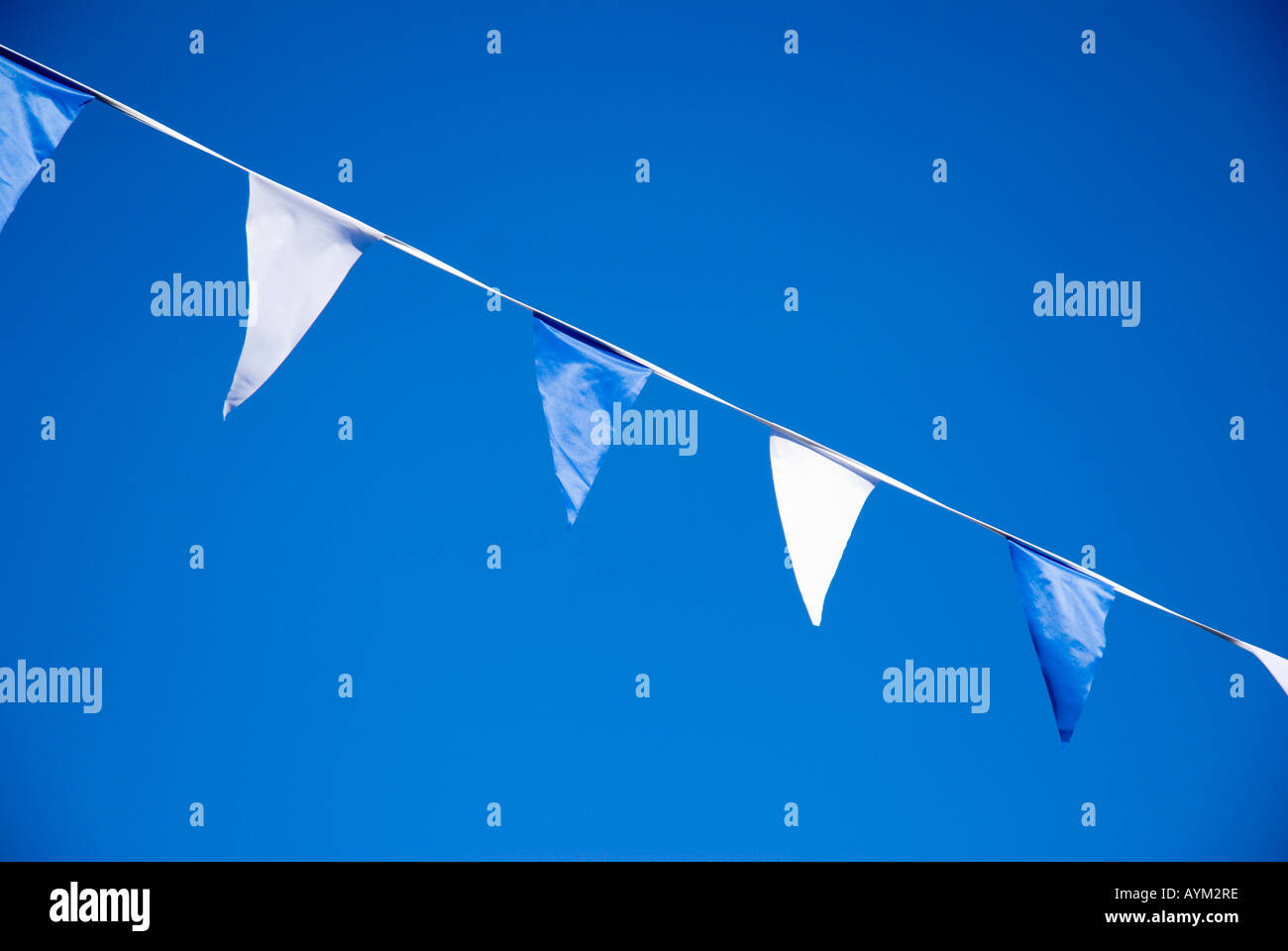 Festival bunting flags Stock Photo Alamy