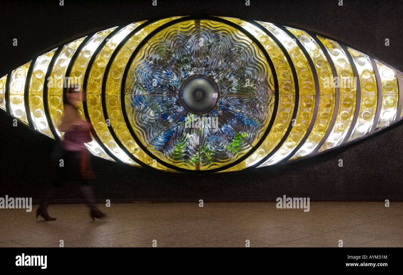Shinjuku Eye by Miyashita Yoshiko, Tokyo Japan Stock Photo Alamy