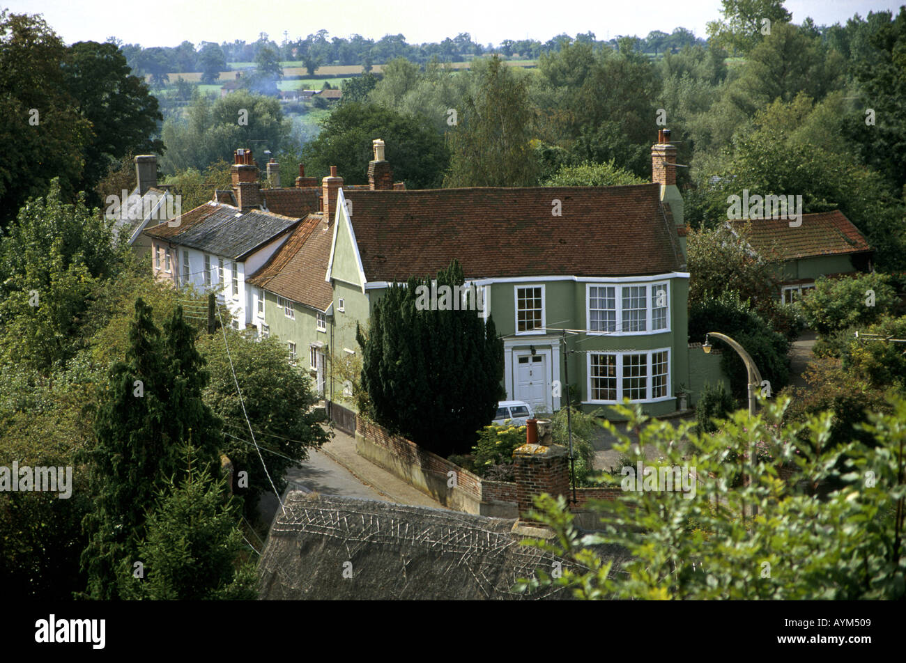 Eye village Suffolk England Stock Photo Alamy