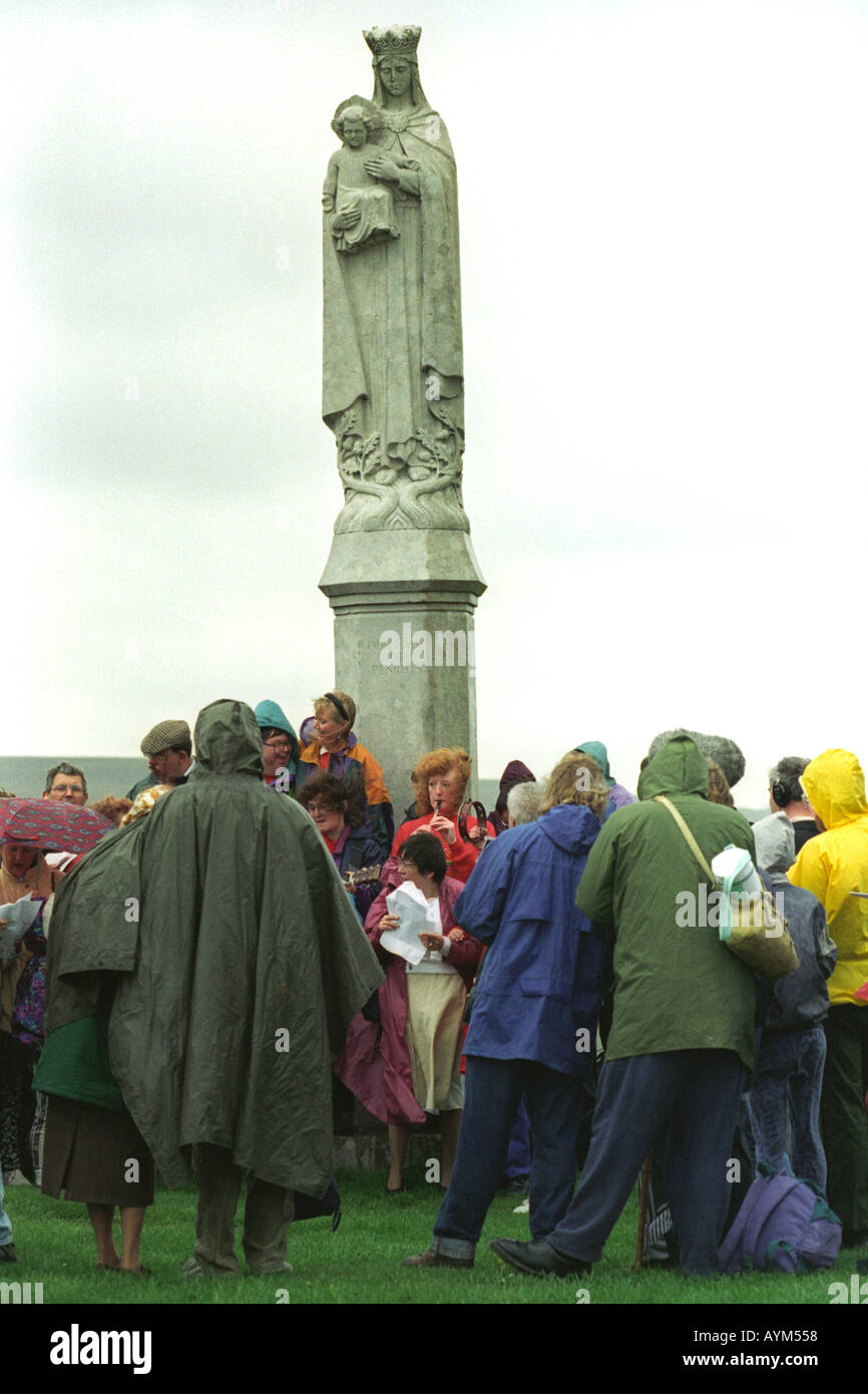 Pilgrimage from Llantarnam Abbey to Llanfair the litttle Church of Mary