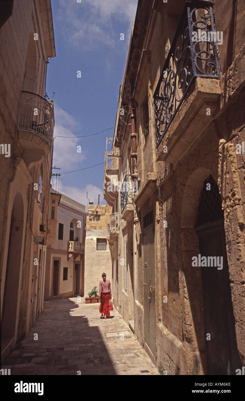 Victoria Rabat Streets Narrow streets victoria rabat gozo hi-res stock photography and images ...
