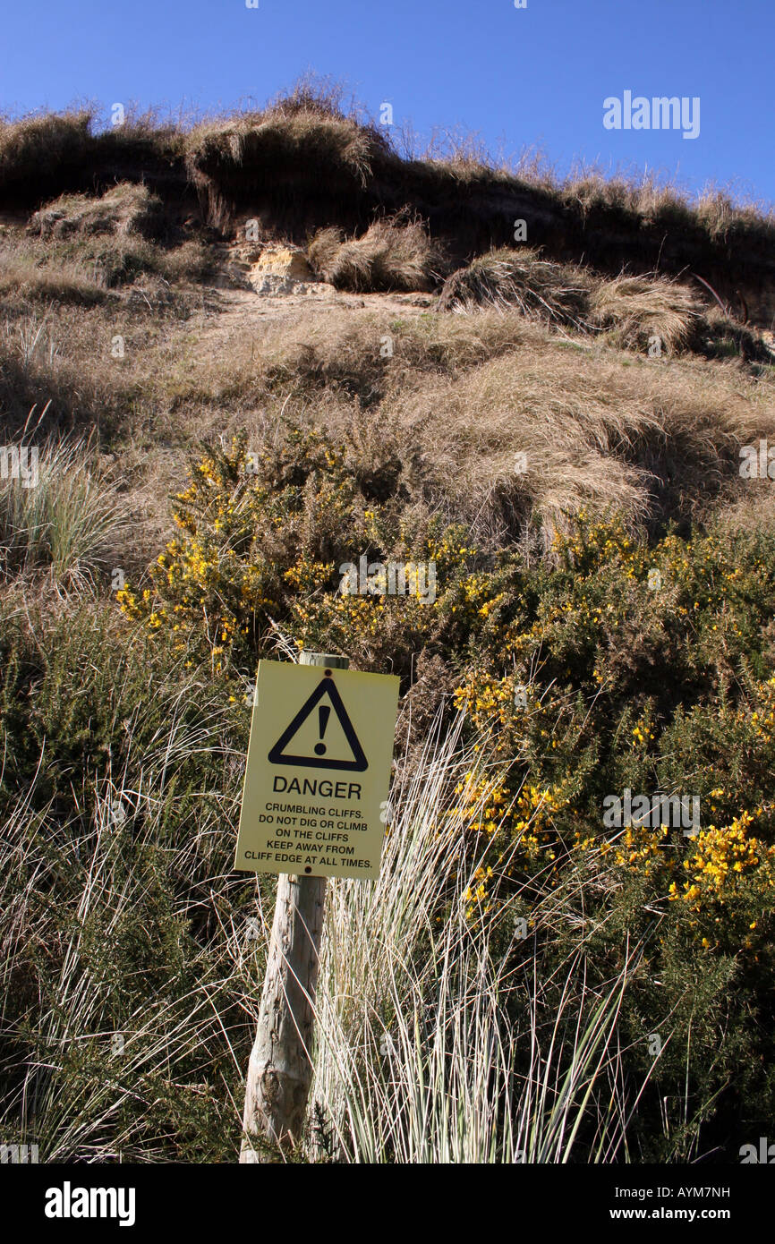 Soil erosion danger sign hires stock photography and images Alamy