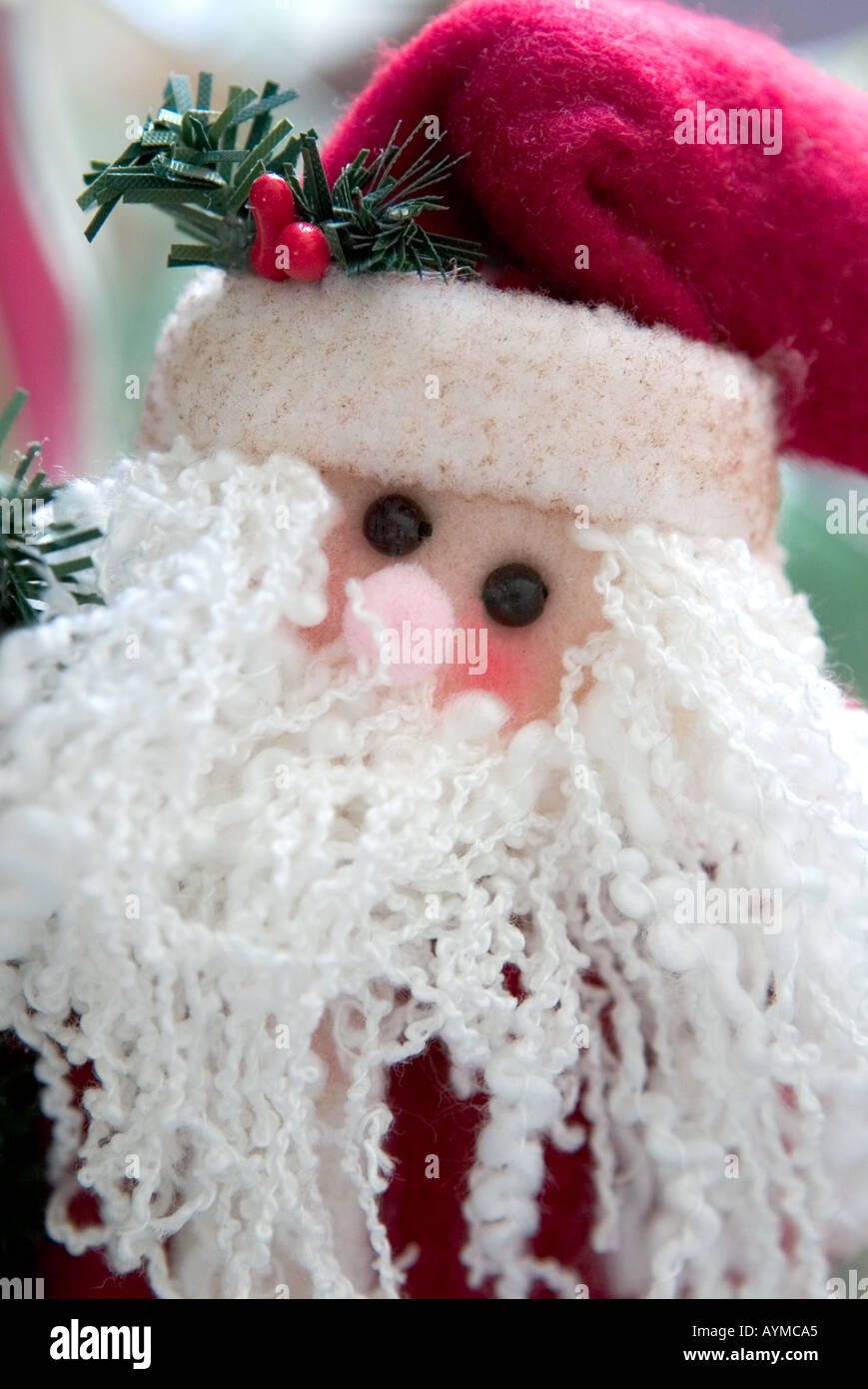 cuddly santa toy