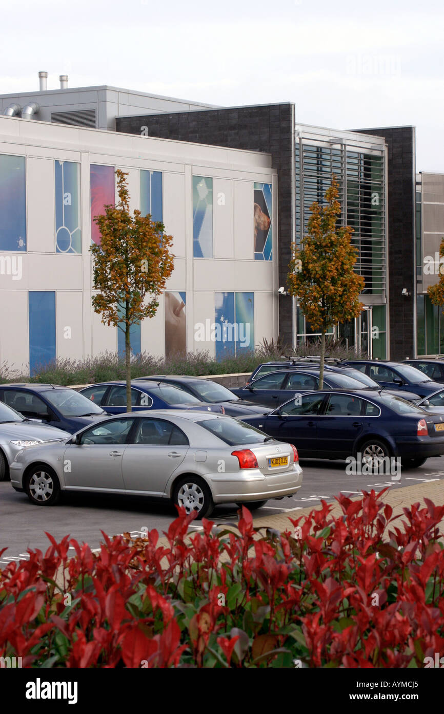 Thorpe Business Park Colton Leeds Offices and autumn colours Stock
