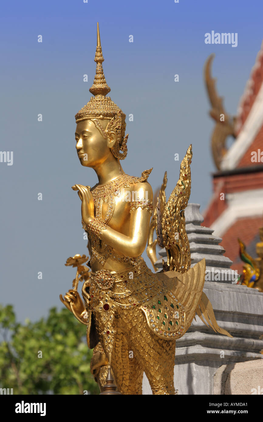 Statue Detail Grand Palace Bangkok Thailand Stock Photo - Alamy