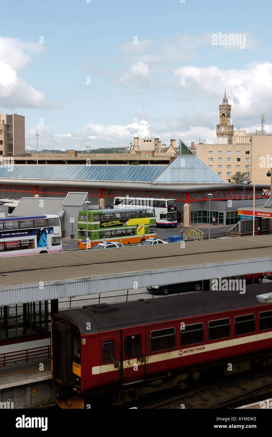 Bradford Interchange complex Stock Photo Alamy