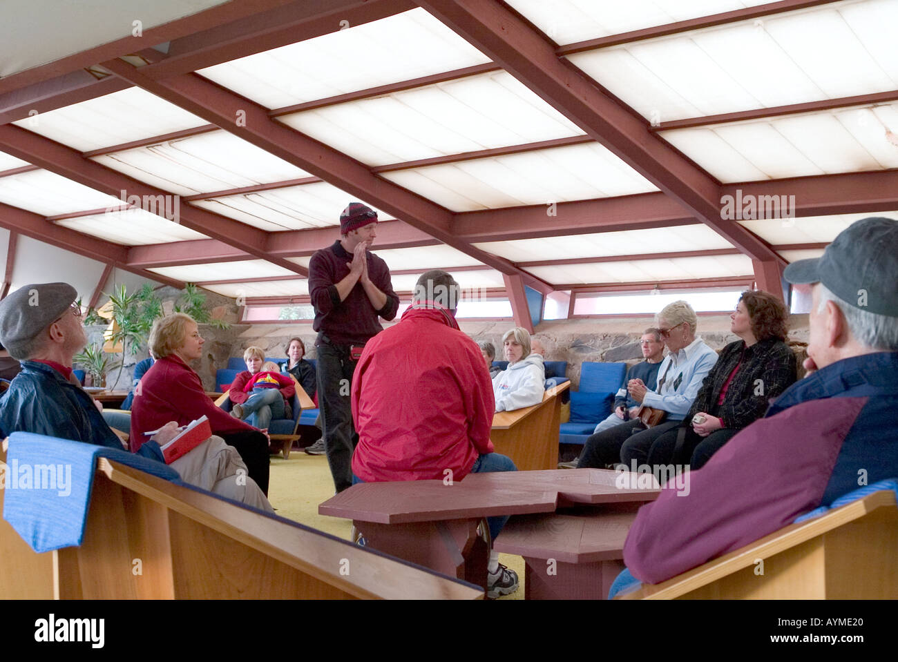 A Guided tour at Taliesin West Frank Lloyd Wright s house in Scottsdale ...