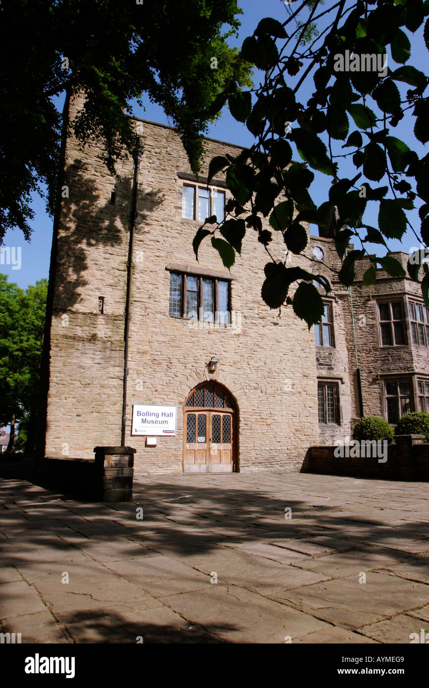 Exterior of Bolling Hall Museum Bowling Hall Road Bradford Stock Photo