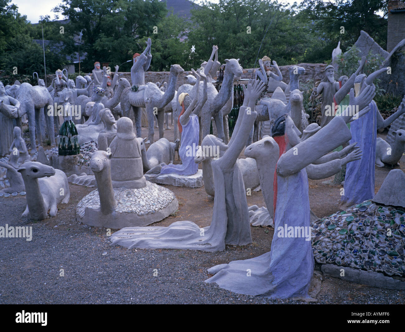 Owl House tourist attraction at Nieu Bethesda in the Karoo Eastern Cape