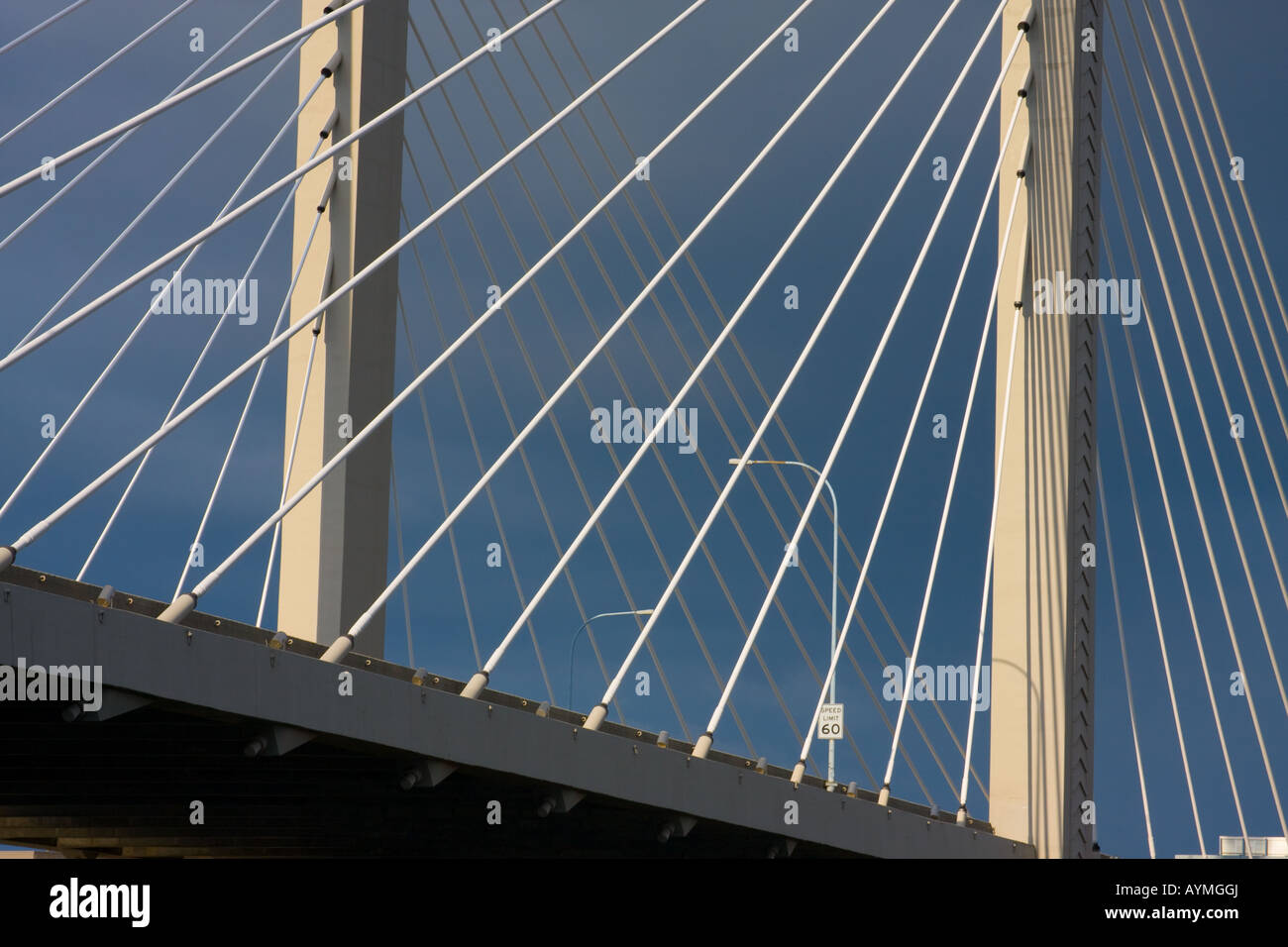 Tacoma's SR-509 Bridge Stock Photo