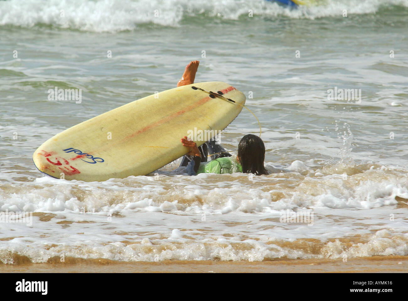 Fistral Beach Newquay Cornwall UK Stock Photo