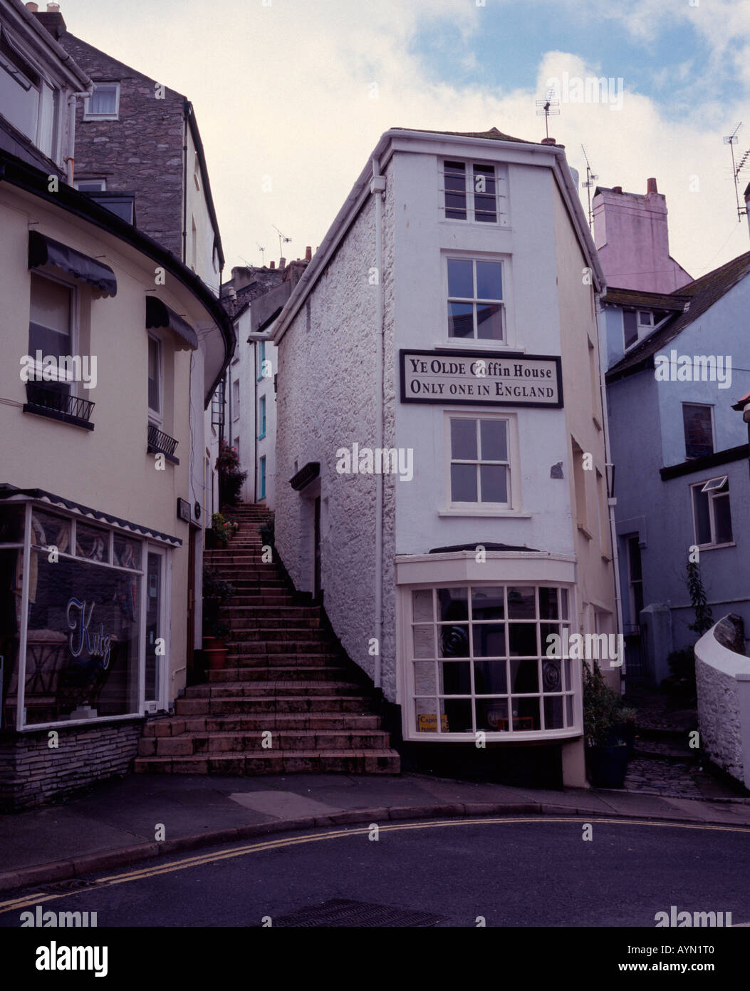 The Coffin House in King Street Brixham, Devon, UK Stock Photo