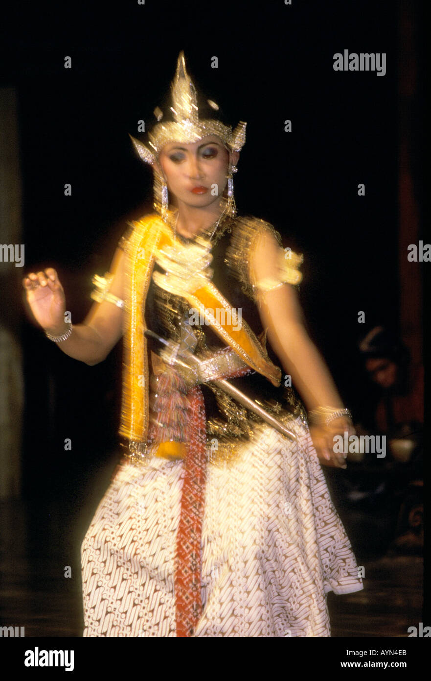 Asia Indonesia Java Jogjakarta Classical dancing Stock Photo - Alamy