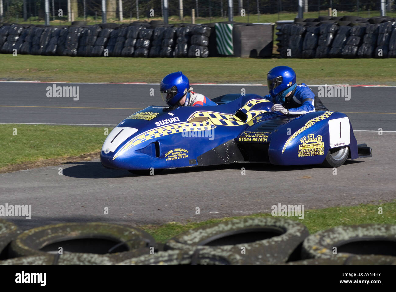 ''motorbike sidecar'' racing hi-res stock photography and images - Alamy