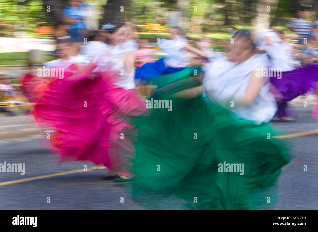 Christmas parade, San Juan, Puerto Rico Stock Photo Alamy