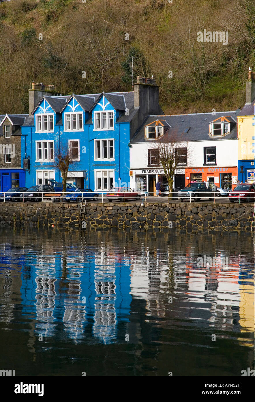 Houses at Tobermory harbour, Balamory, on the Isle of Mull, Argyll, Scotland uk Stock Photo Alamy