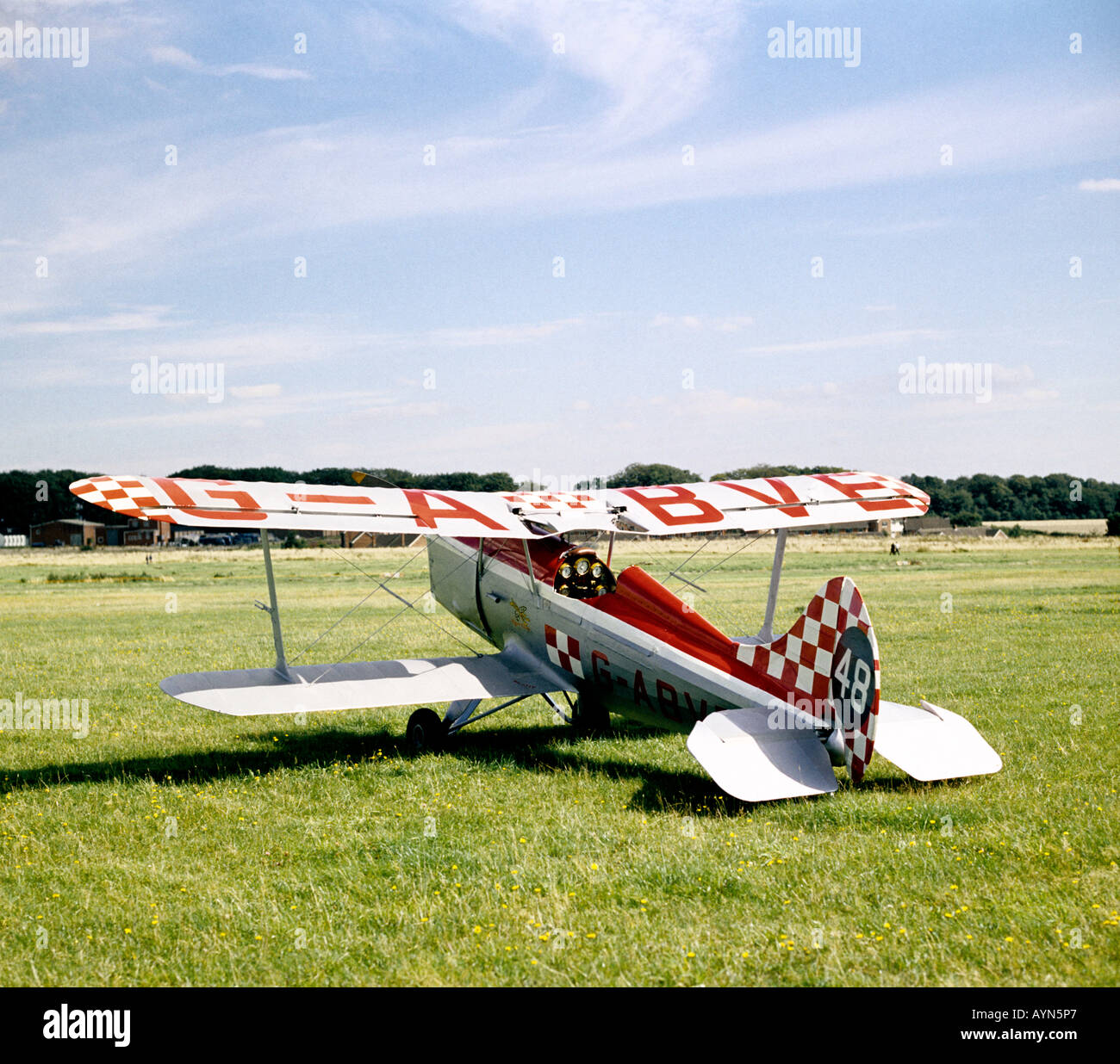 アオシマ1/12 DE HAVILLAND 2 TWO SEATERS de Havilland DH.88 Comet Two Seater Racing Plane Wood