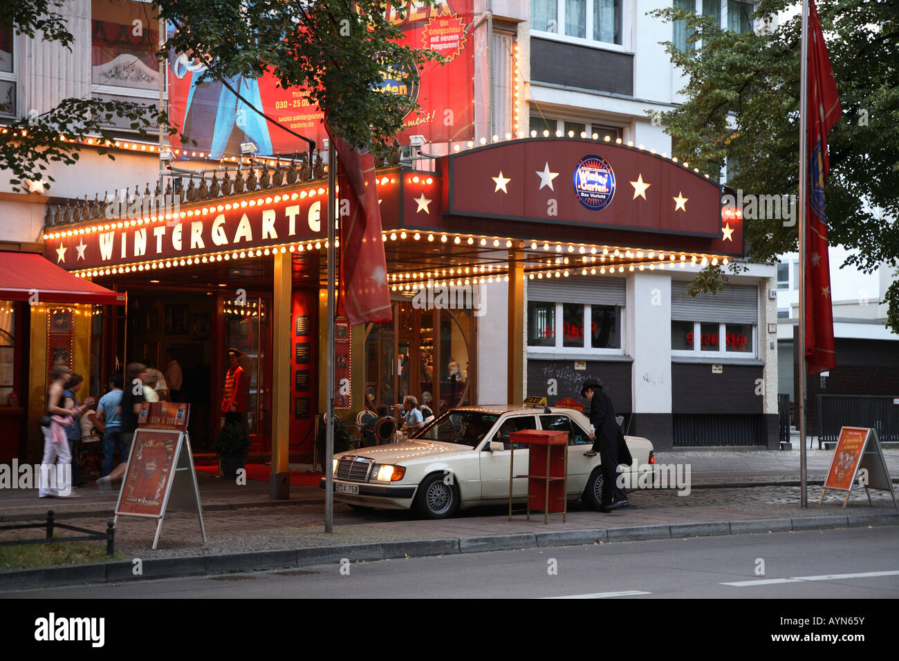 Europa Europe Germany Deutschland Berlin Mitte Wintergarten Potsdamer Str Straße Strasse Street Stock Photo