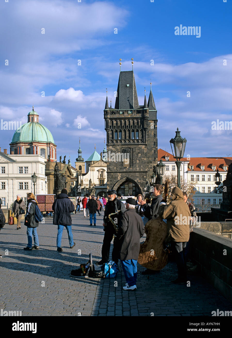 Czech Republic Cz Prag Prague Karlsbruecke Karls Charles Bridge Stock Photo Alamy