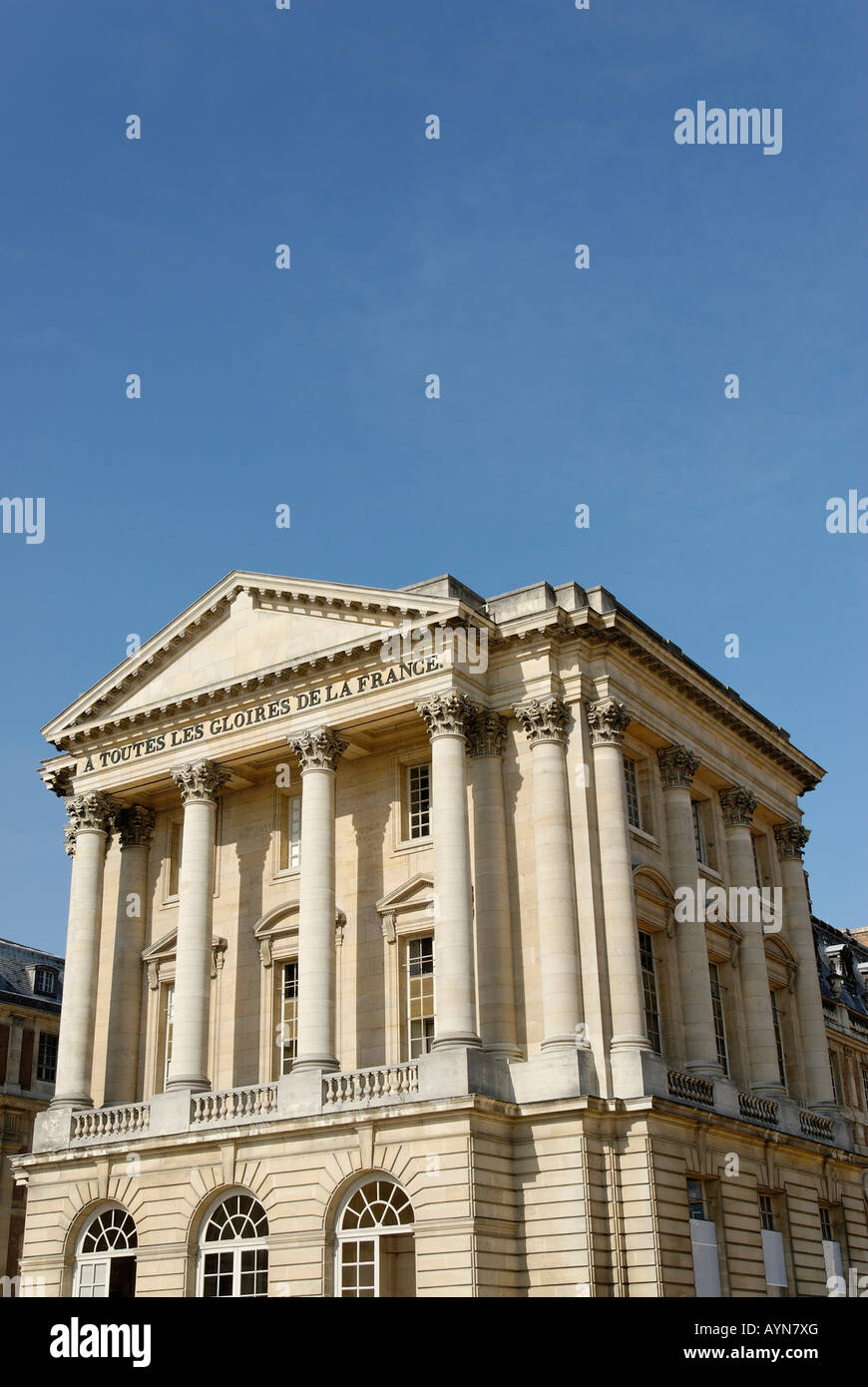 Museum of the History of France at the Chateau de Versailles, Ile de France Stock Photo