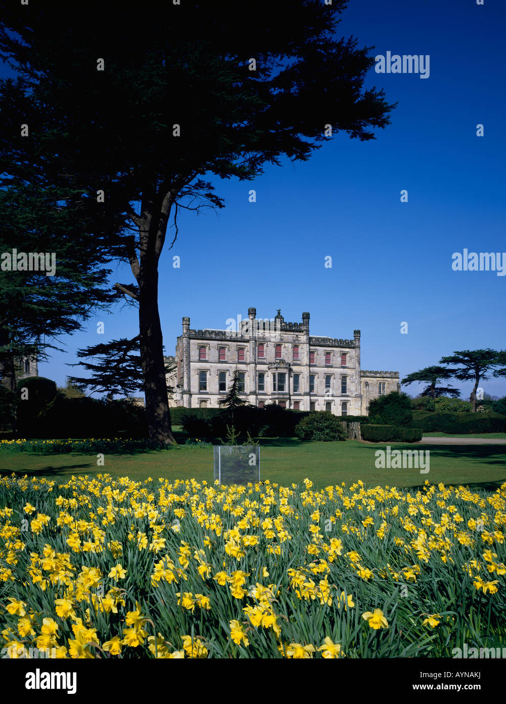 Elvaston Castle and gardens near Derby Derbyshire England United