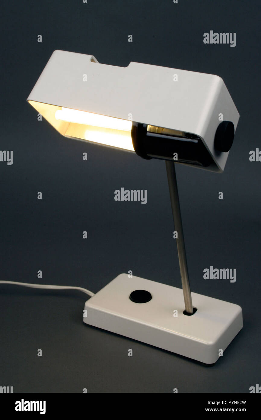 energy, lamps and light, adjustable desk lamp, produced by VEB Kombinat