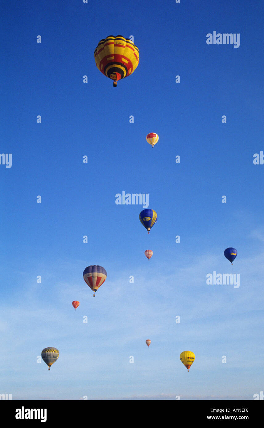 Hot air Balloon festival Birmingham UK Stock Photo Alamy