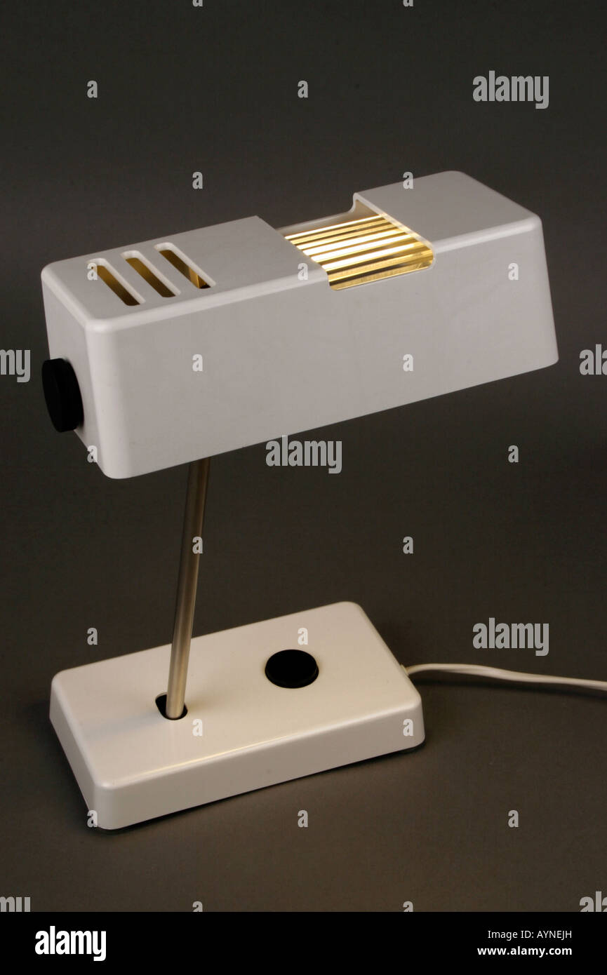 energy, lamps and light, adjustable desk lamp, produced by VEB Kombinat