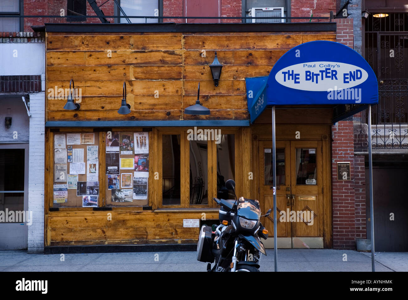 The Bitter End Greenwich Village New York City Stock Photo