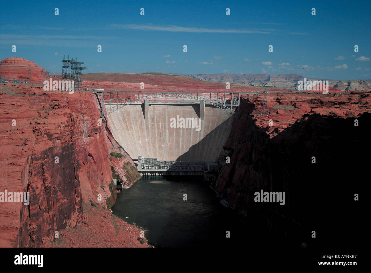 Staudamm Arizona USA Stock Photo
