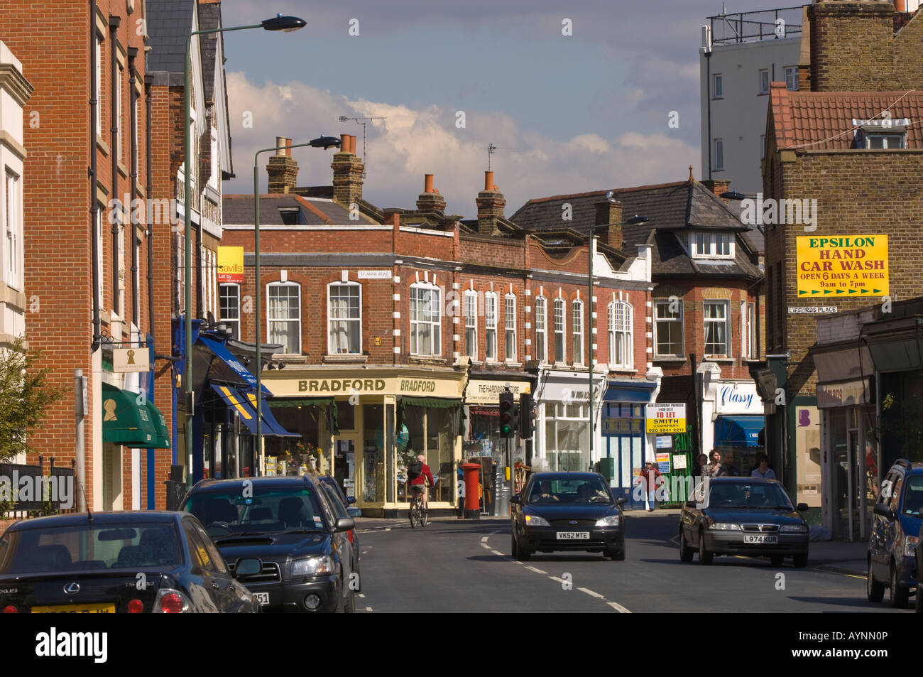 High Street Barnes Sw13 London United Kingdom Stock Photo Alamy