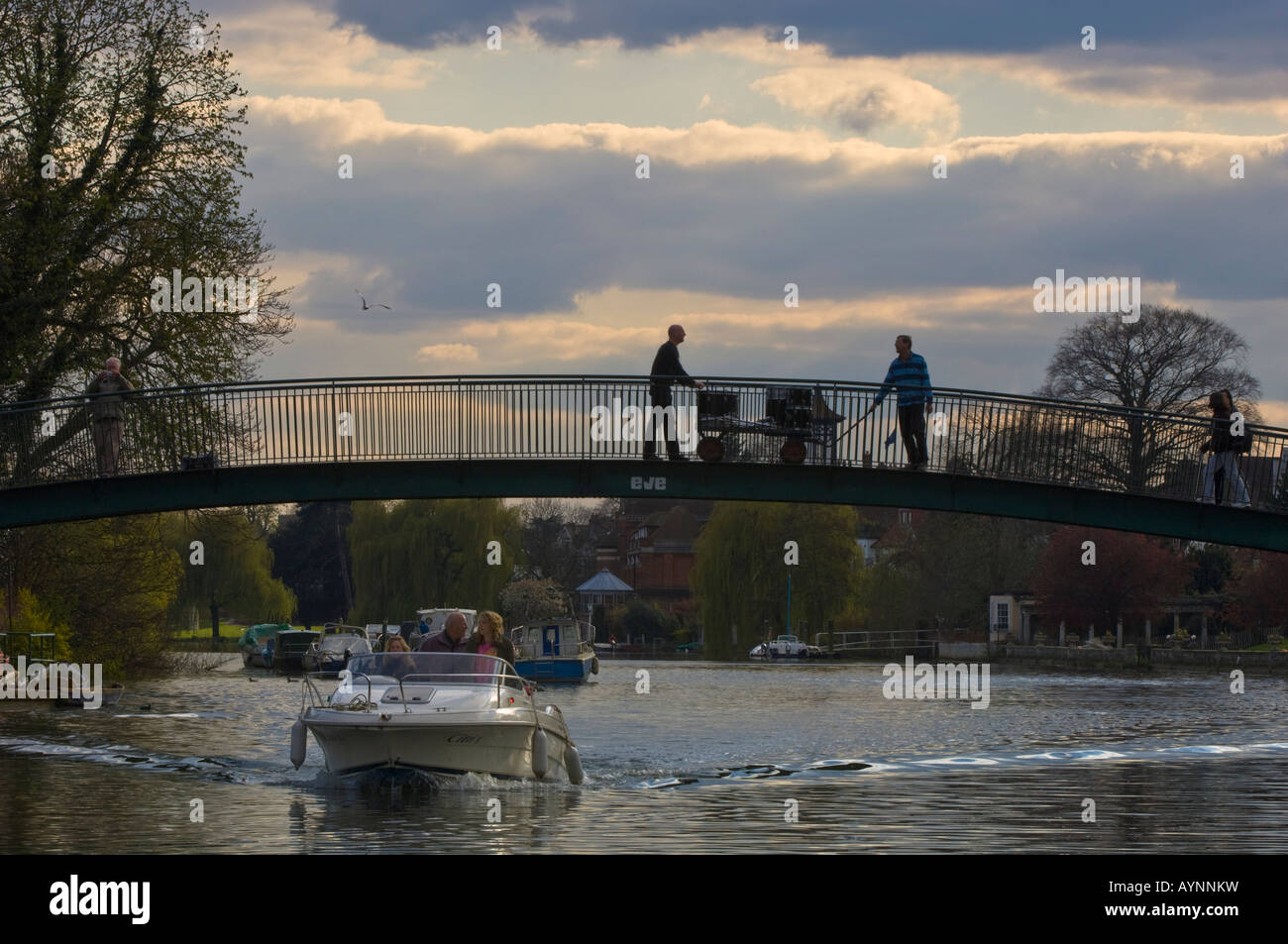 River Thames in Twickenham TW10 Surrey United Kingdom Stock Photo