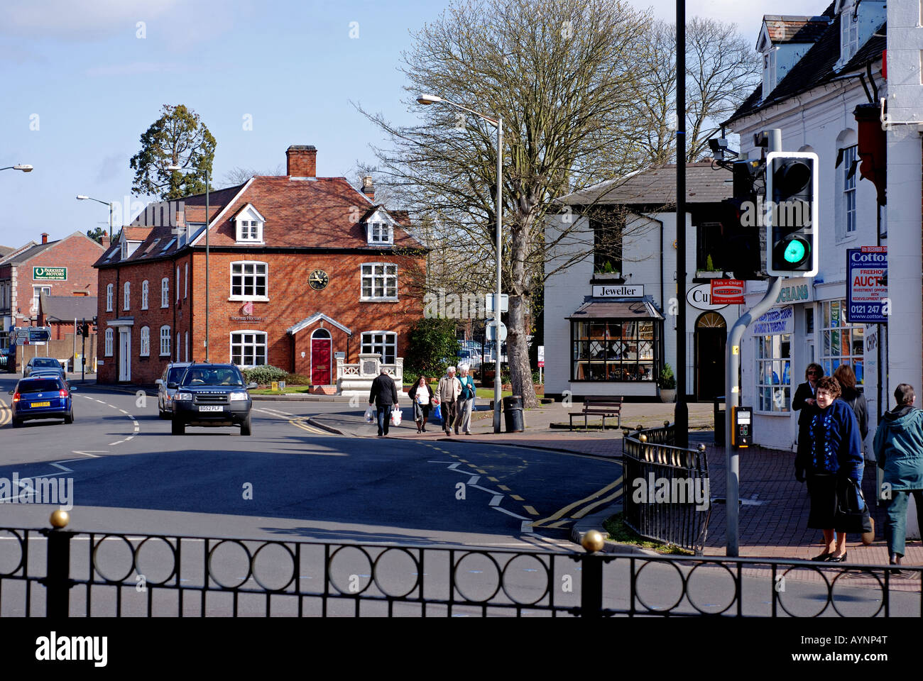 The Strand, Bromsgrove town centre, Worcestershire, England, UK Stock