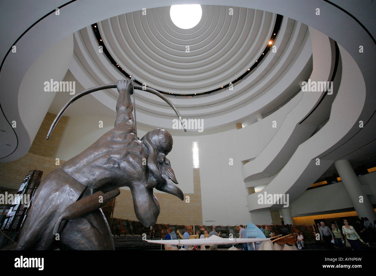 National Museum of the American Indian, Interior, Washington DC, USA Stock Photo