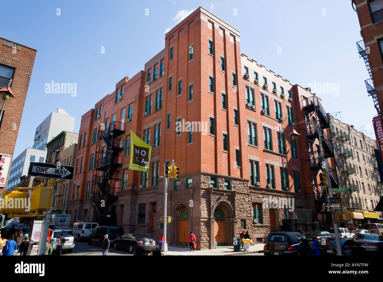 The Museum of the Chinese in America Chinatown lower east side New York City Stock Photo