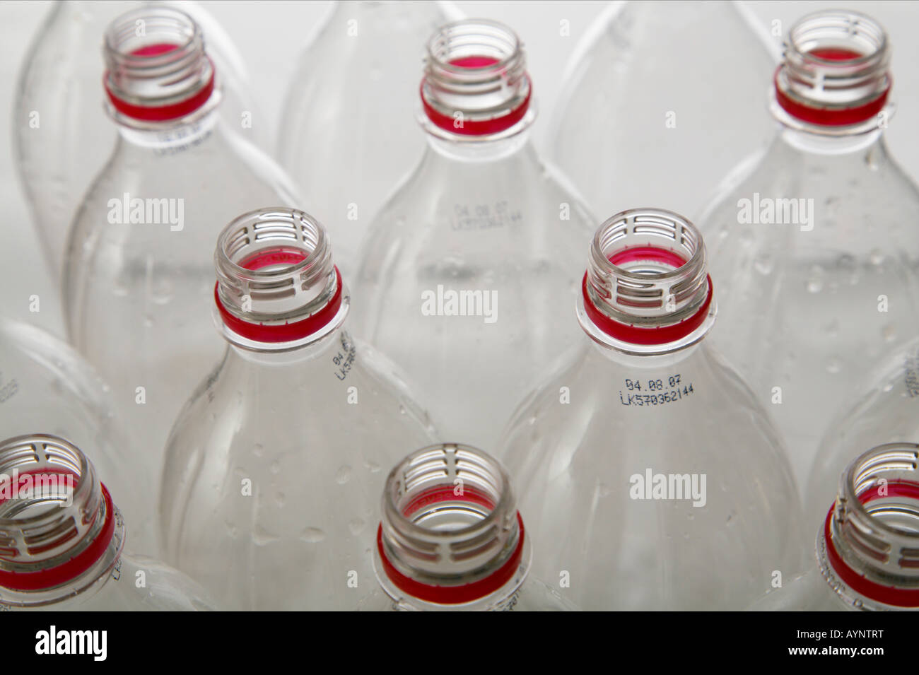 Empty plastic bottles Stock Photo Alamy