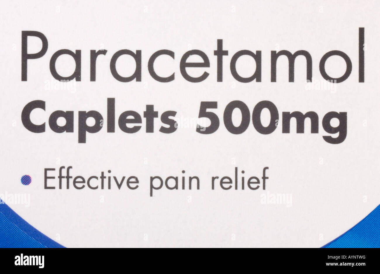 Paracetamol Stock Photo