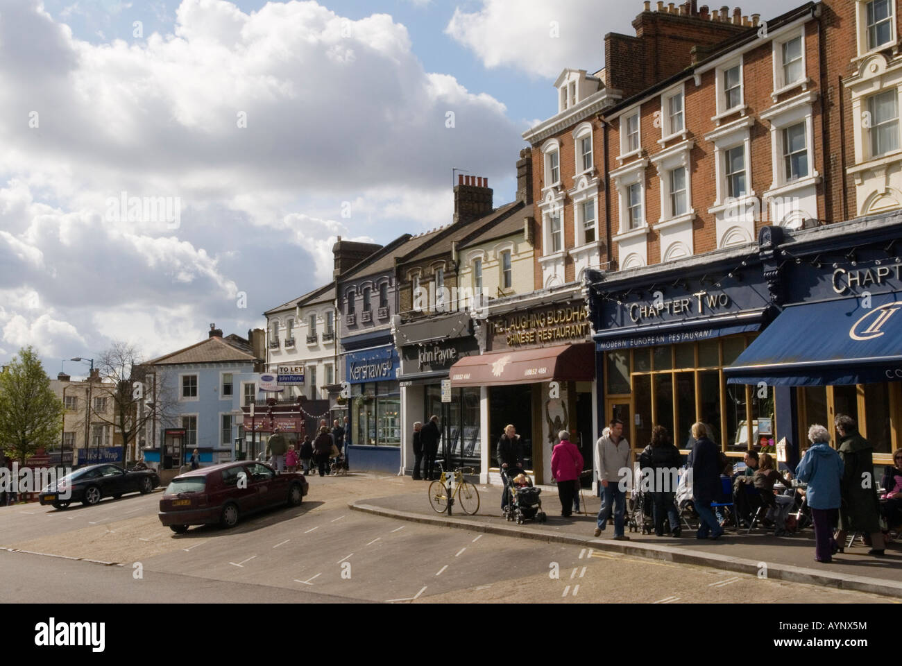 [Blackheath Village] South east London UK [Monpelier Vale] HOMER SYKES
