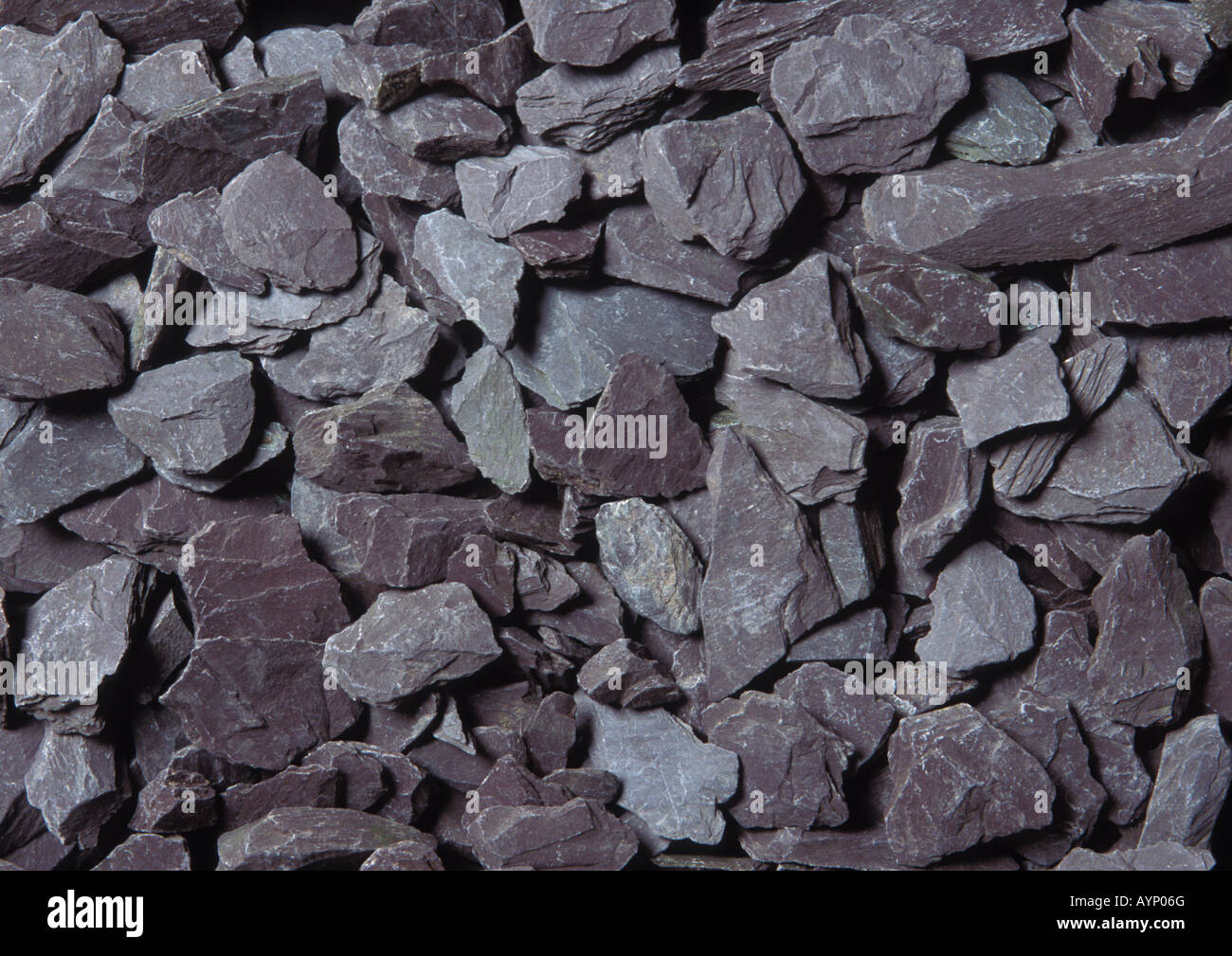 purple slate chippings