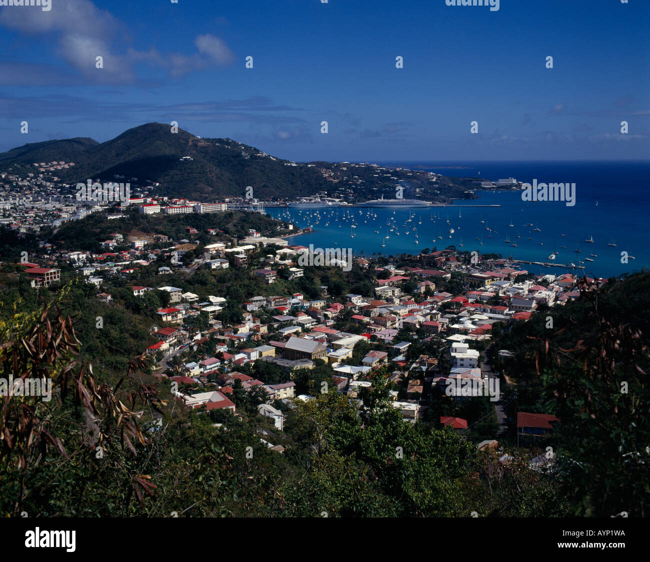 US VIRGIN ISLANDS St Thomas Stock Photo Alamy