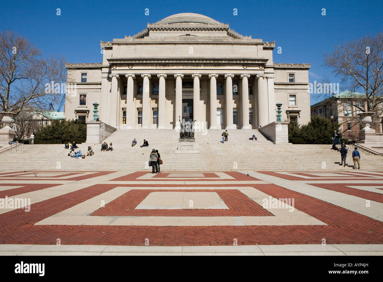 Low Library by McKim, Mead and White, at Columbia University, New York City Stock Photo