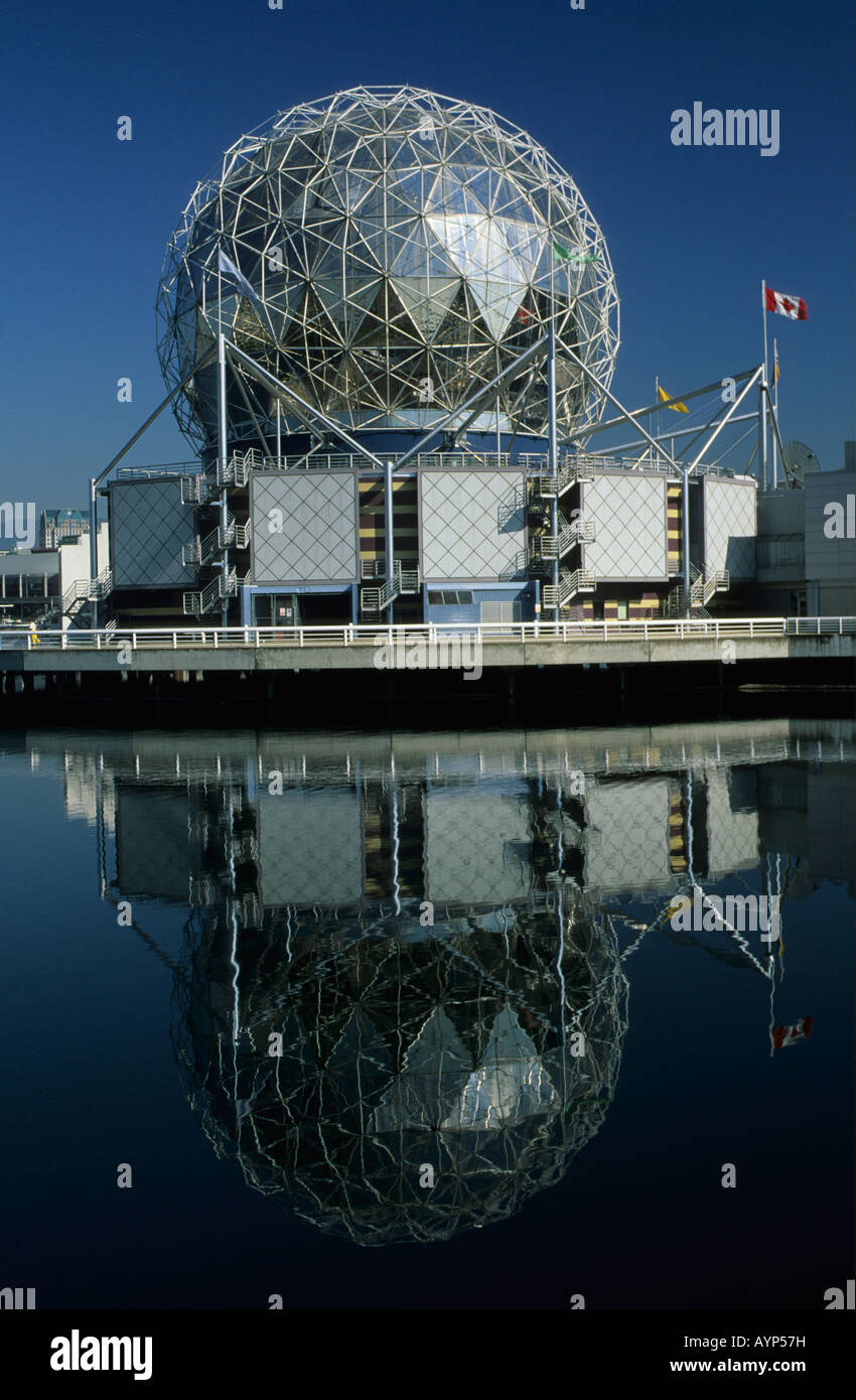 Dome Science World Vancouver Canada Stock Photo