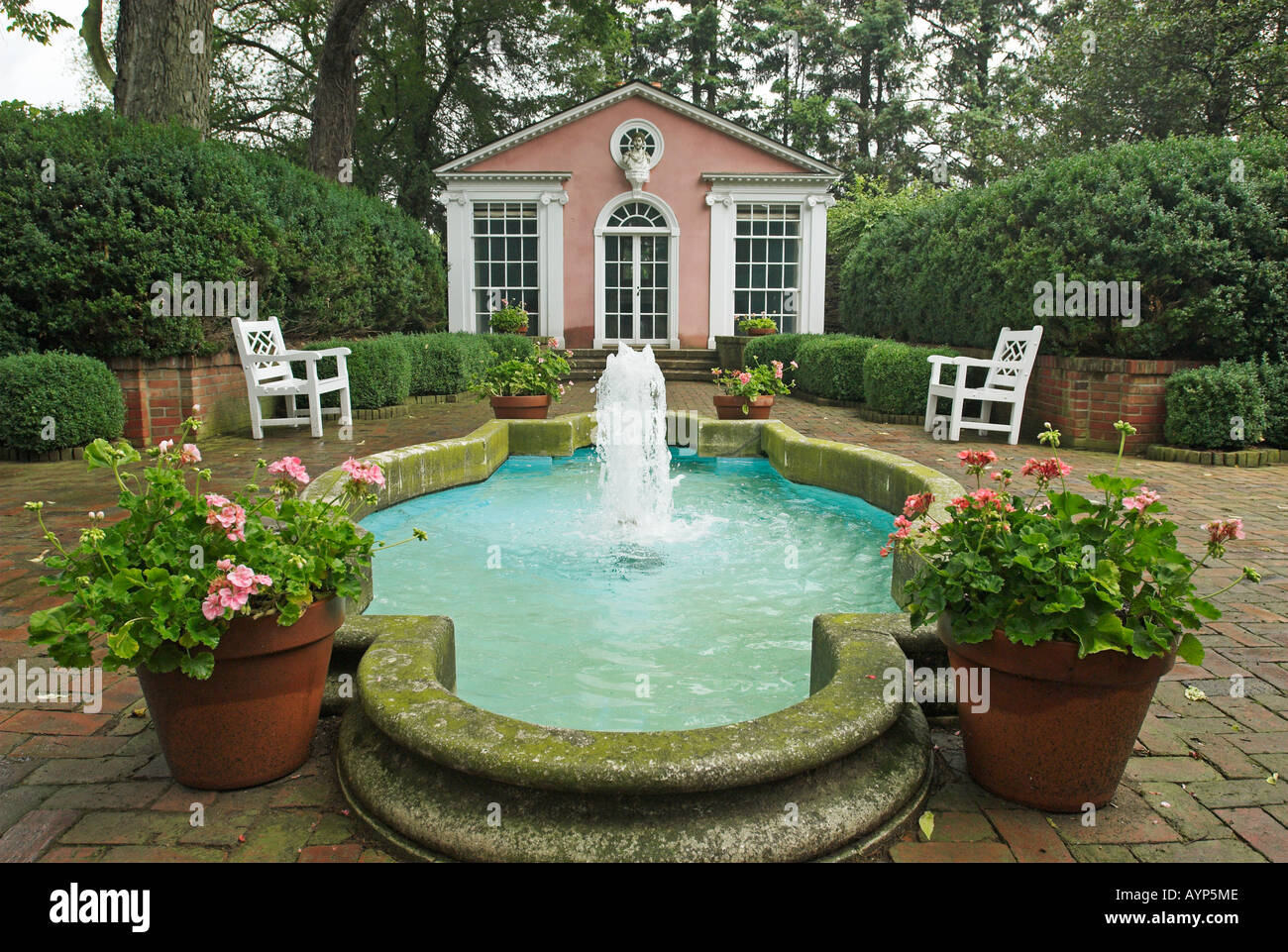 Garden at the Museum of the Shenandoah Valley, Winchester, Virginia
