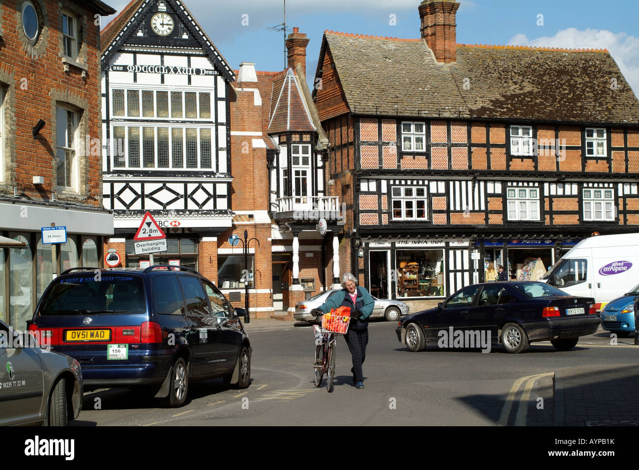 Market Town of Wantage Oxfordshire England Stock Photo - Alamy