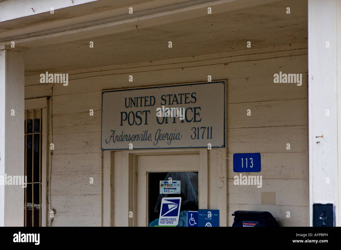 Andersonville Post Office Stock Photo Alamy