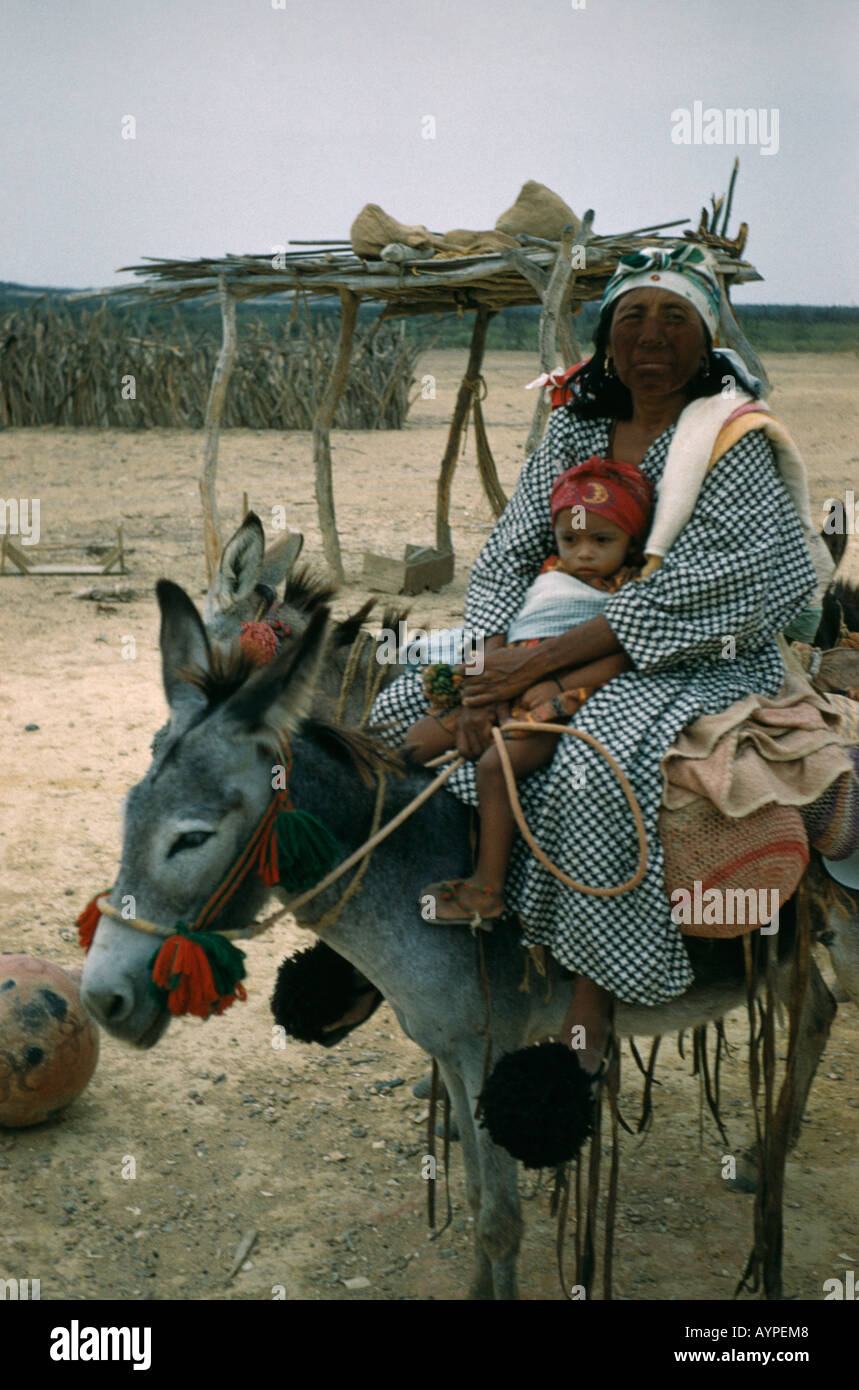 VENEZUELA Guajira Region Guajiro Wayuu Tribe Stock Photo Alamy