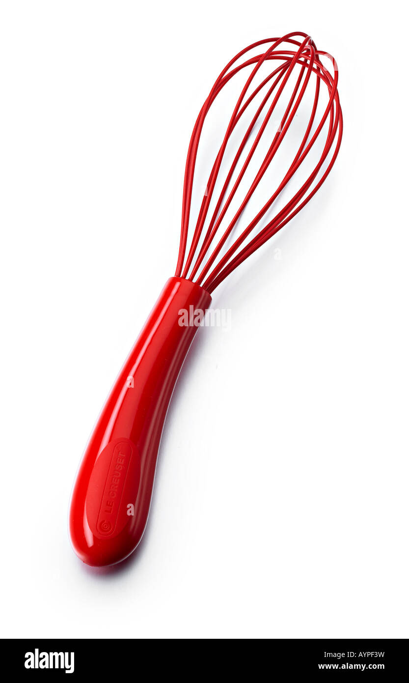 red whisk Stock Photo