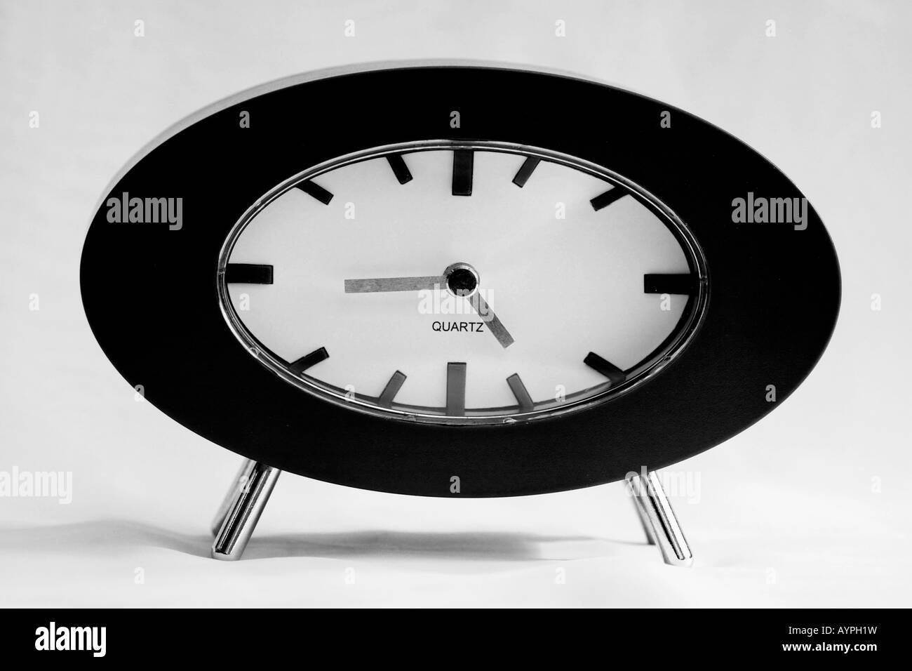 This clock shows the time of 445 pm Stock Photo Alamy