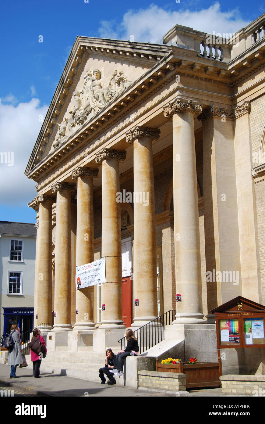 Corn Exchange Building, Abbeygate Street, Bury St Edmunds, Suffolk, England, United Kingdom Stock Photo